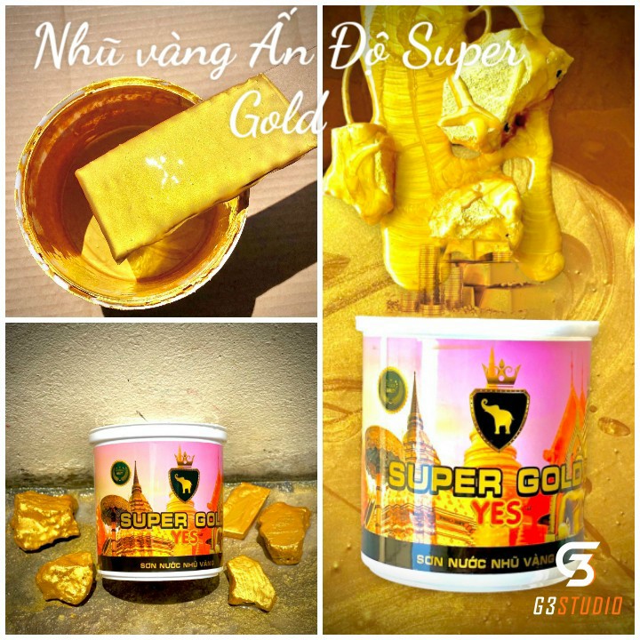 sơn nhũ vàng Ấn Độ (hệ nước)
