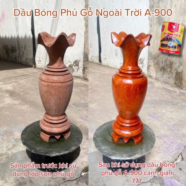 Dầu Bóng Phủ Gỗ Ngoài Trời A-900 Yes