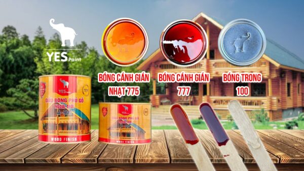 Dầu Bóng Phủ Gỗ Ngoài Trời A-900 Yes