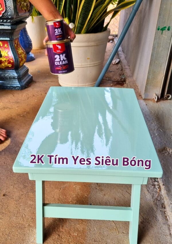 Sơn Bóng 2K Yes Tím (Bóng Trong)