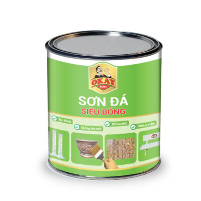 sơn đá siêu bóng