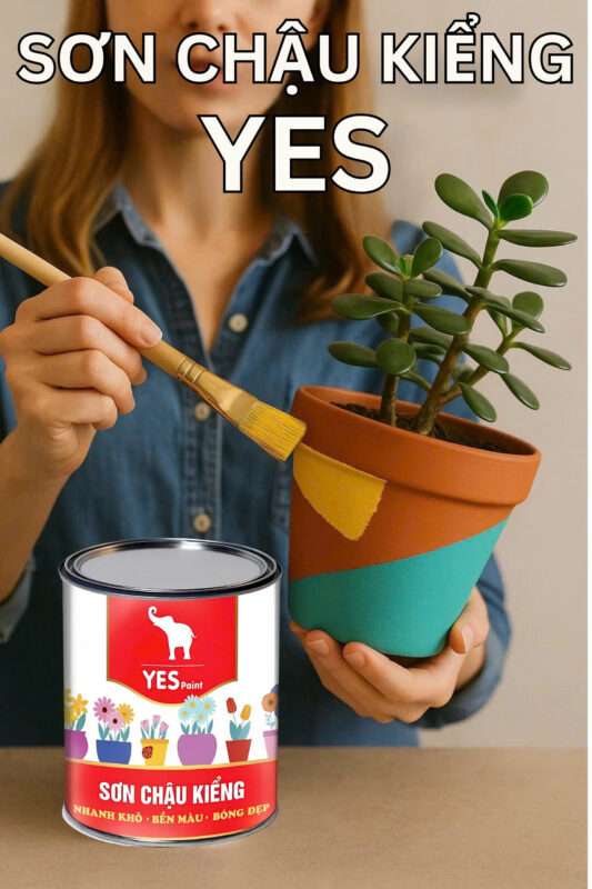 Sơn Chậu Kiểng Hệ Thơm Yes
