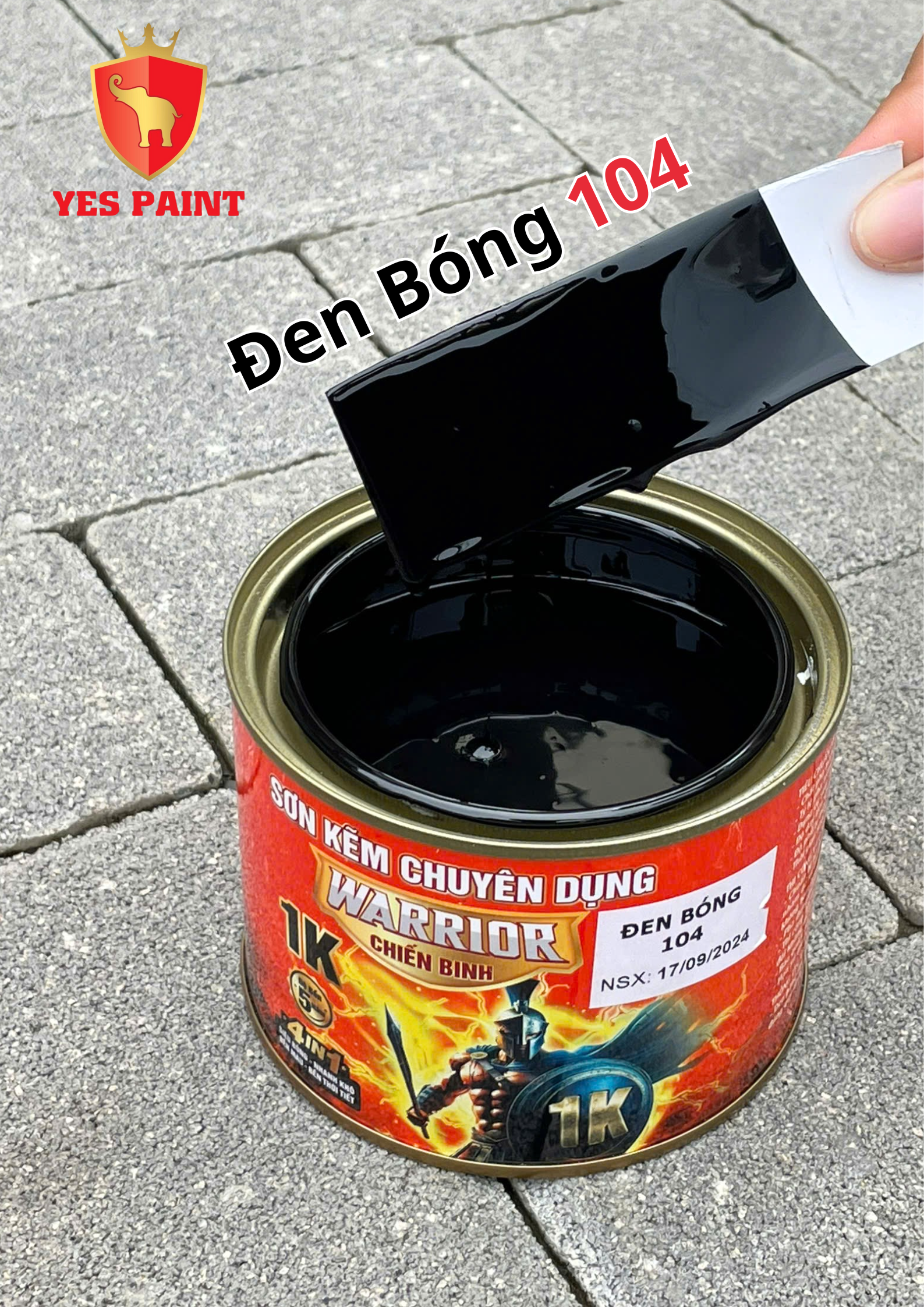 21 sơn kẽm warrior chiến binh