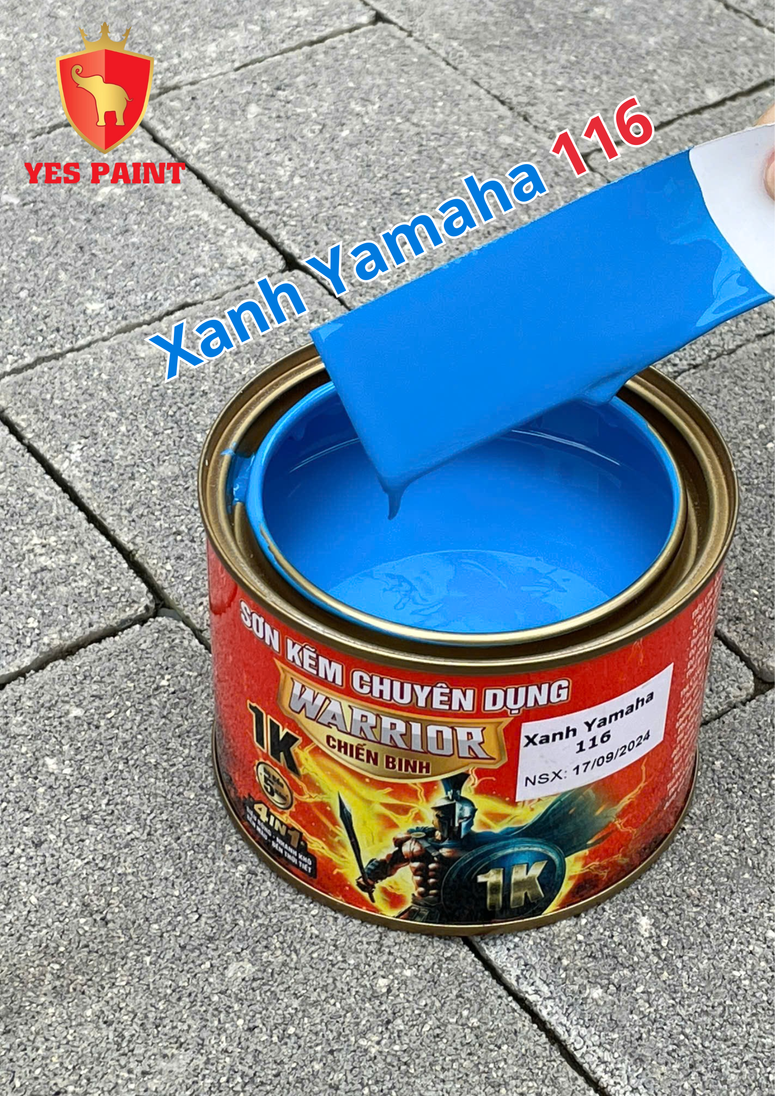 26 sơn kẽm warrior chiến binh