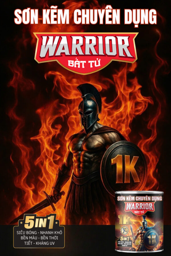 Sơn Kẽm 1K Bất Tử Warrior