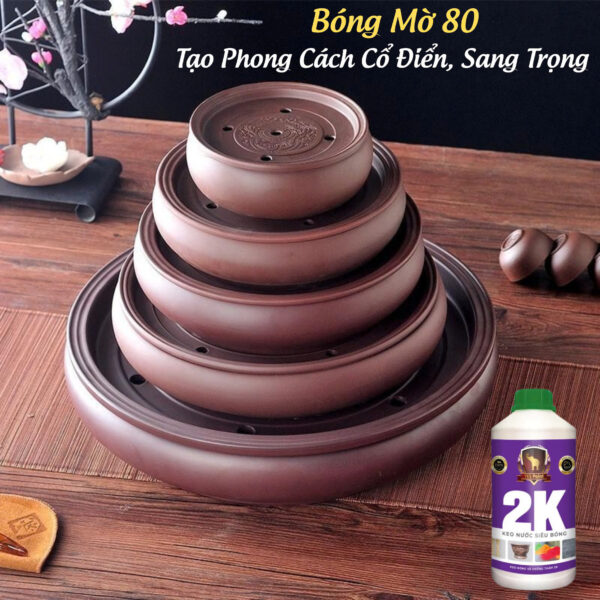 Keo Bóng Nước 2K Yes Tím Mờ 80