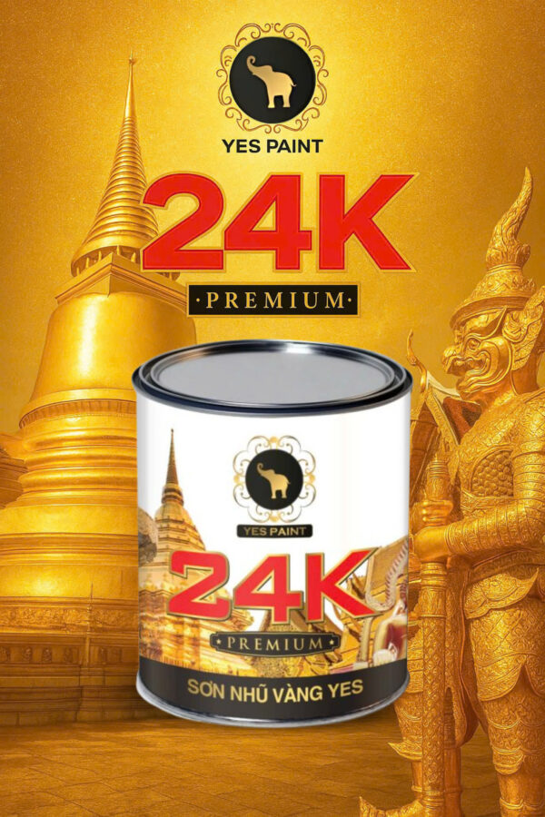 Sơn Kẽm Nhũ Vàng 24K Yes Hạt Nhỏ