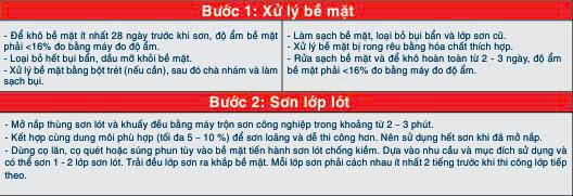 HƯỚNG DẪN SỬ DỤNG SƠN LÓT CHỐNG KIỀM YES PAINT