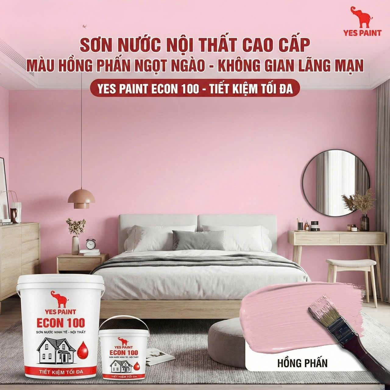 Hồng Phấn E002.