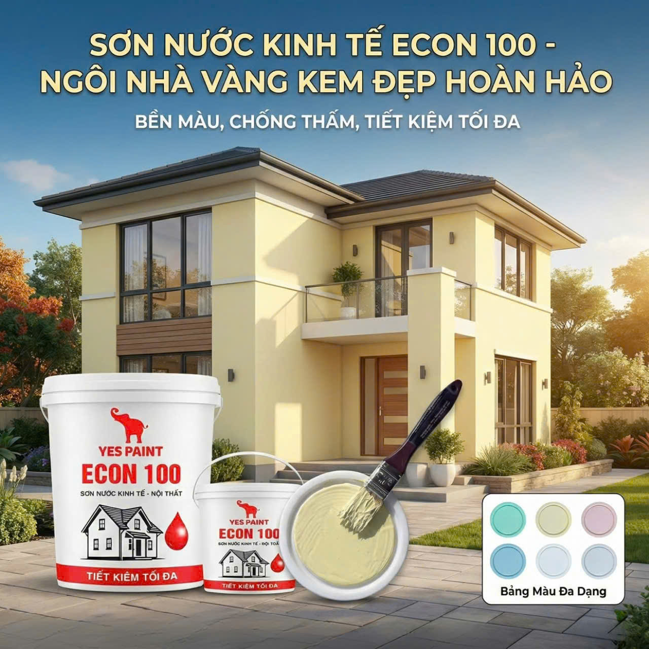 Vàng Kem E001.